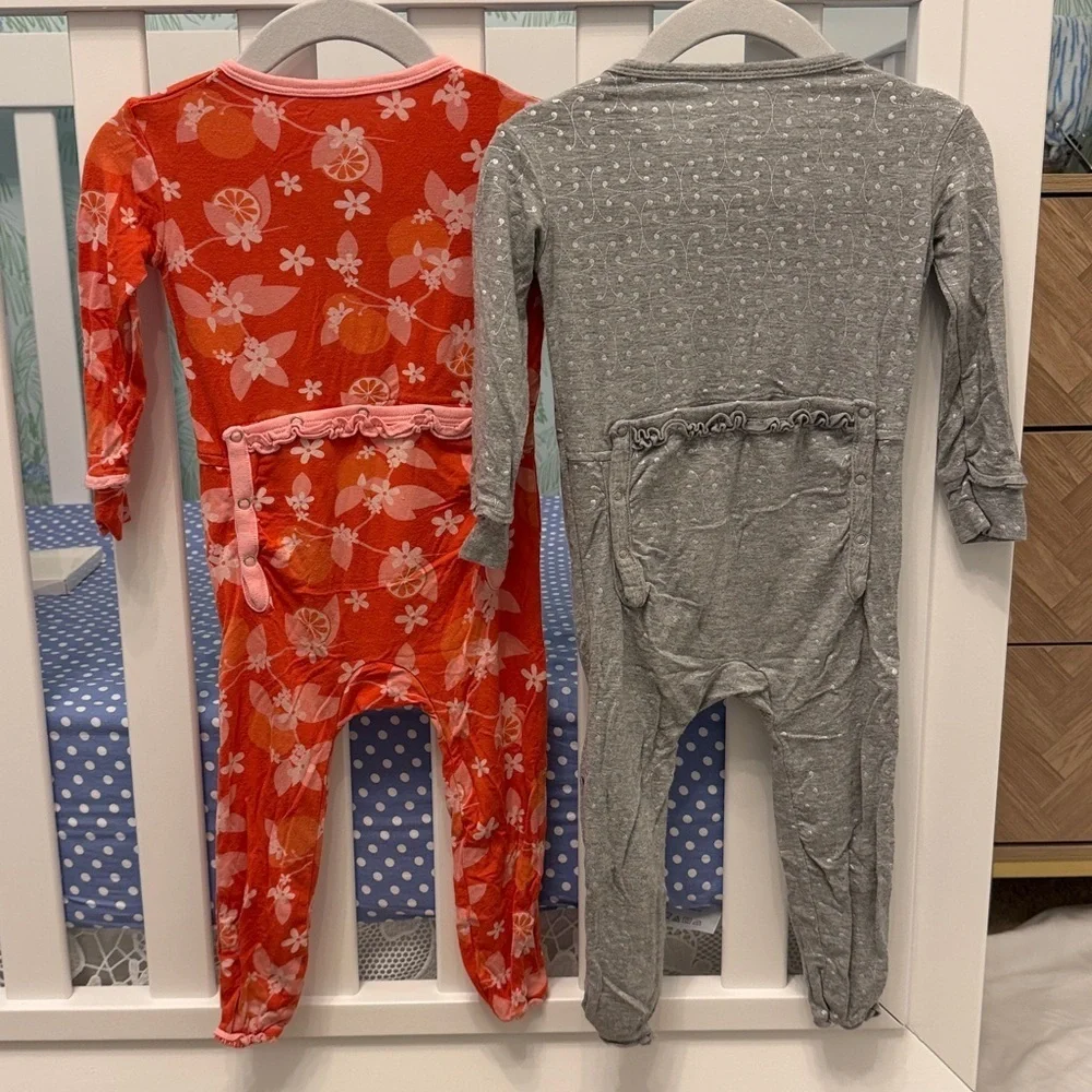 Kickee Pants Set of 2 Rompers